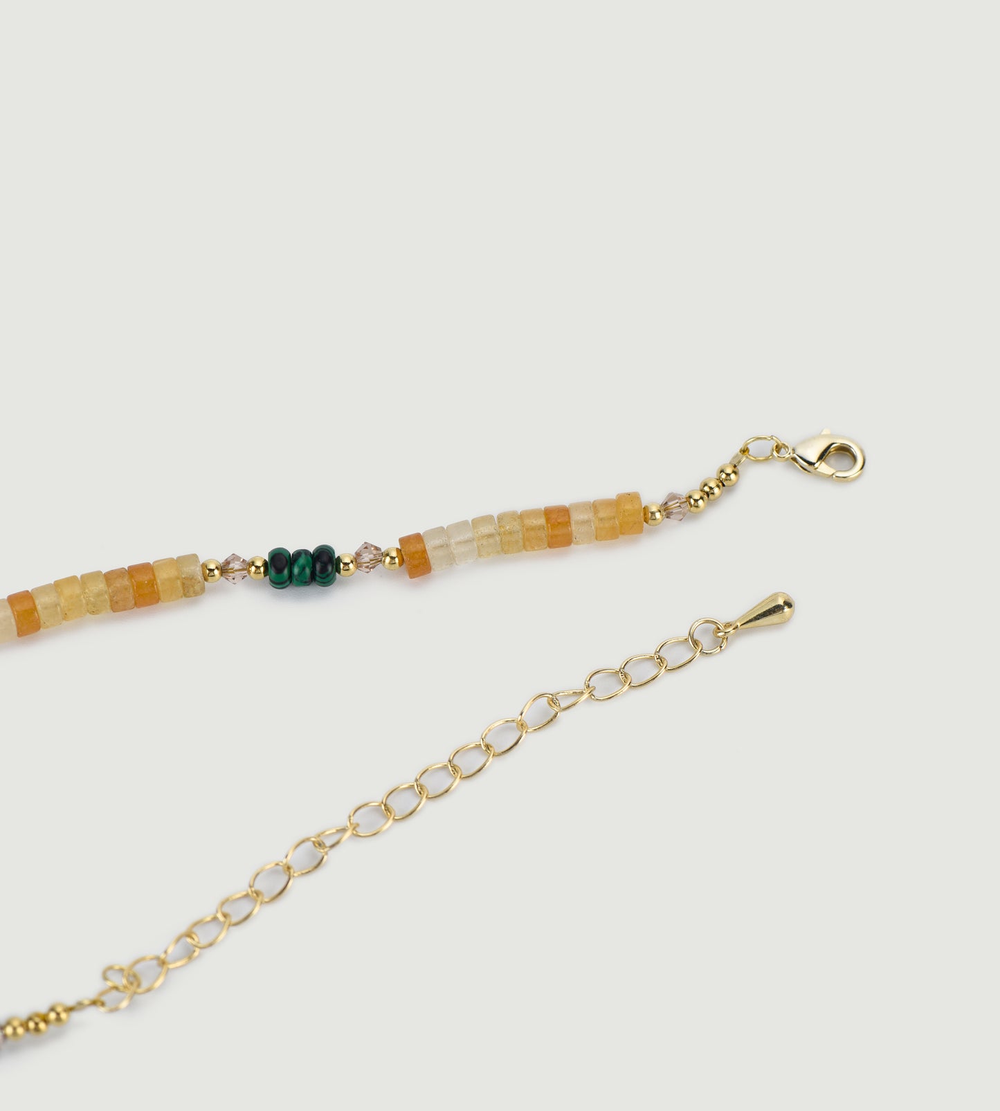 Natural Stone-Pearl Beaded Necklace