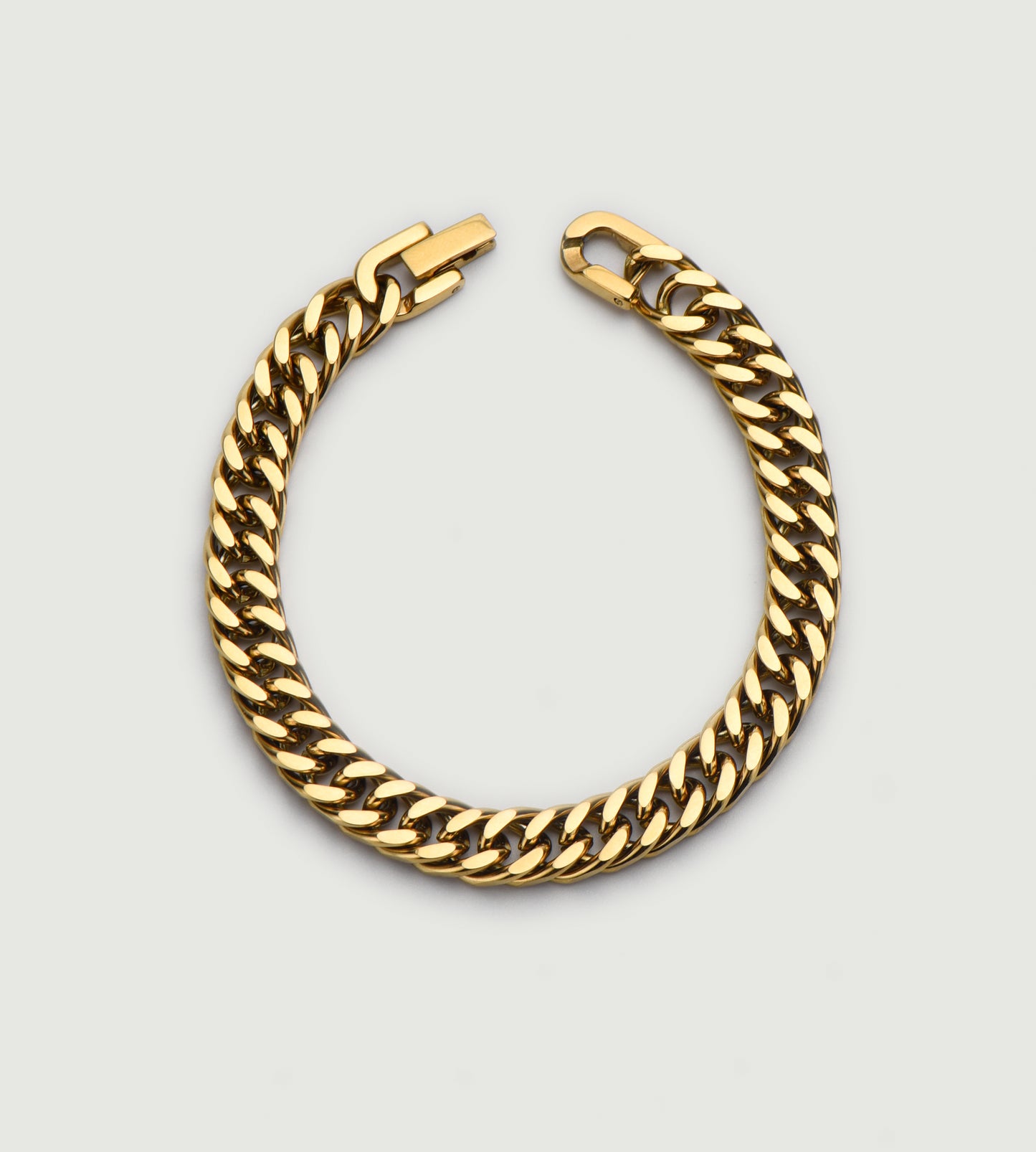 Minimalist Stainless Steel Cuban Chain Bracelet