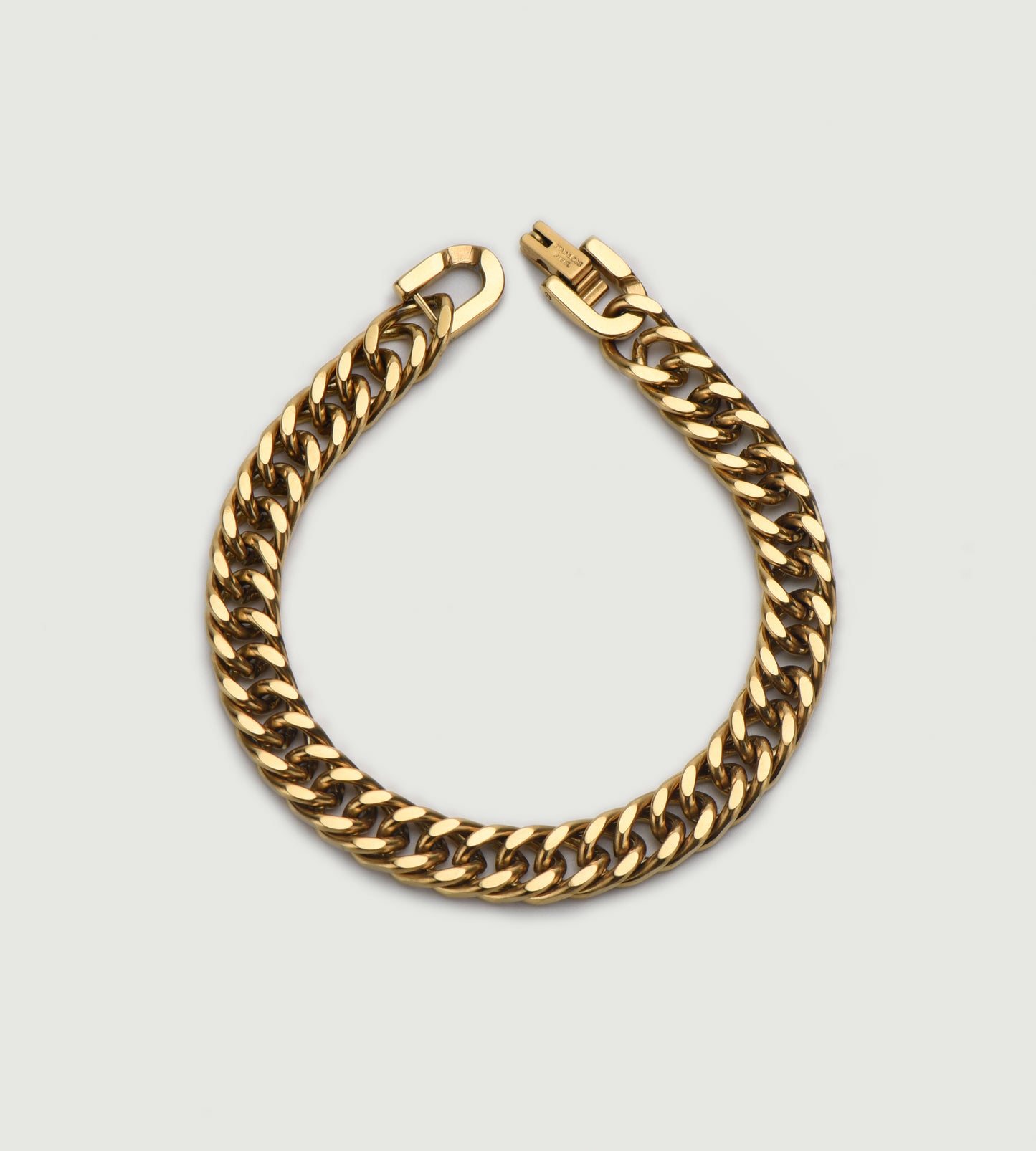 Minimalist Stainless Steel Cuban Chain Bracelet